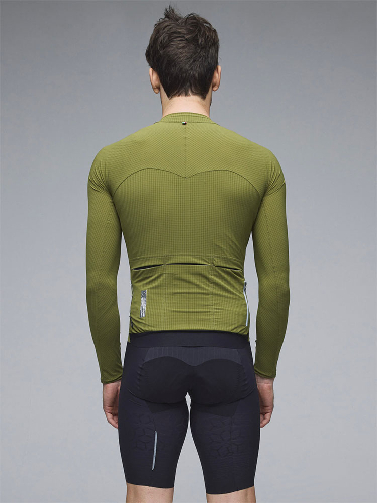 Dottore Pro - Langarmtrikot Drab Green
