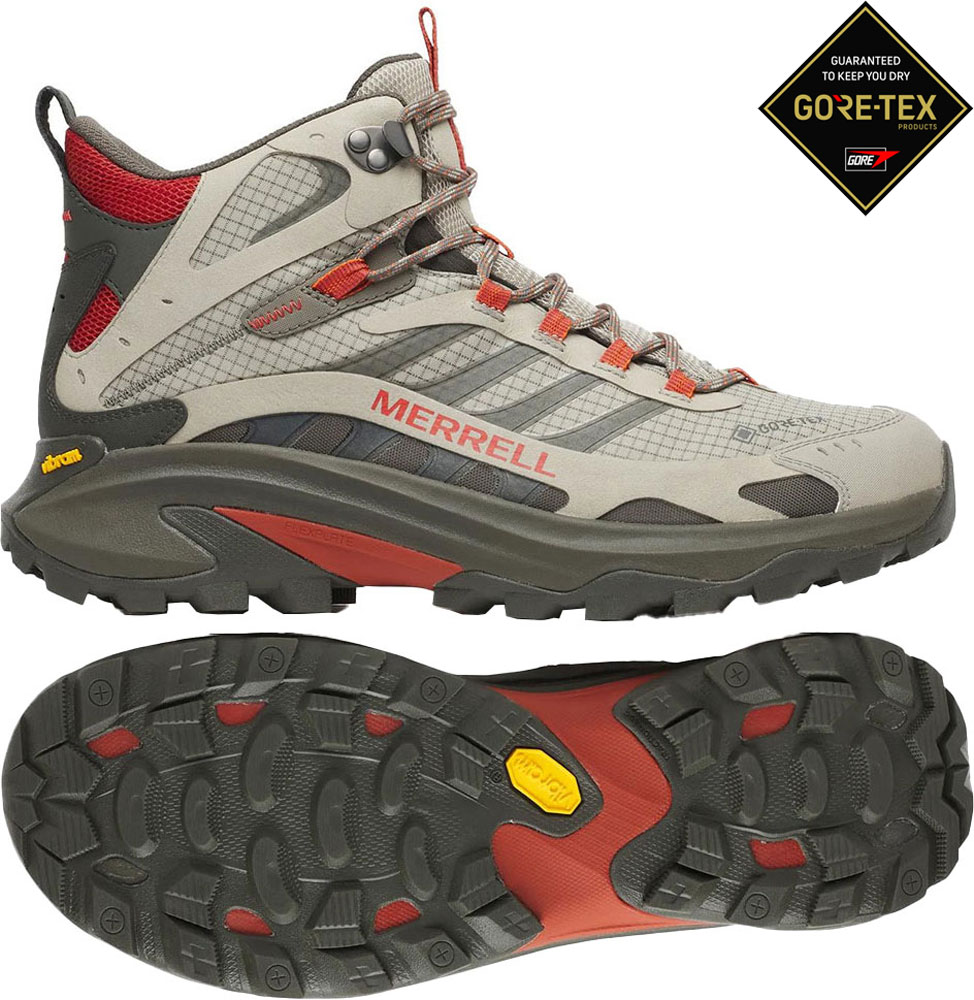 Moab Speed 2 Mid GTX -Wanderschuhe Diorite Ember