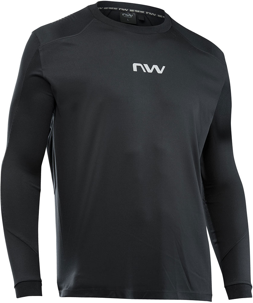 Sharp Jersey - MTB Langarmtrikot Black