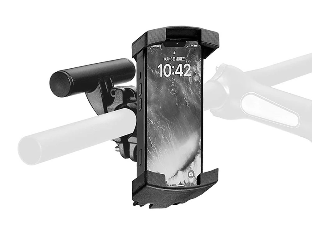 IB-PB27 Universal Smartphone Halter inkl. Q6 Lenkerklemmung mit MiniBar