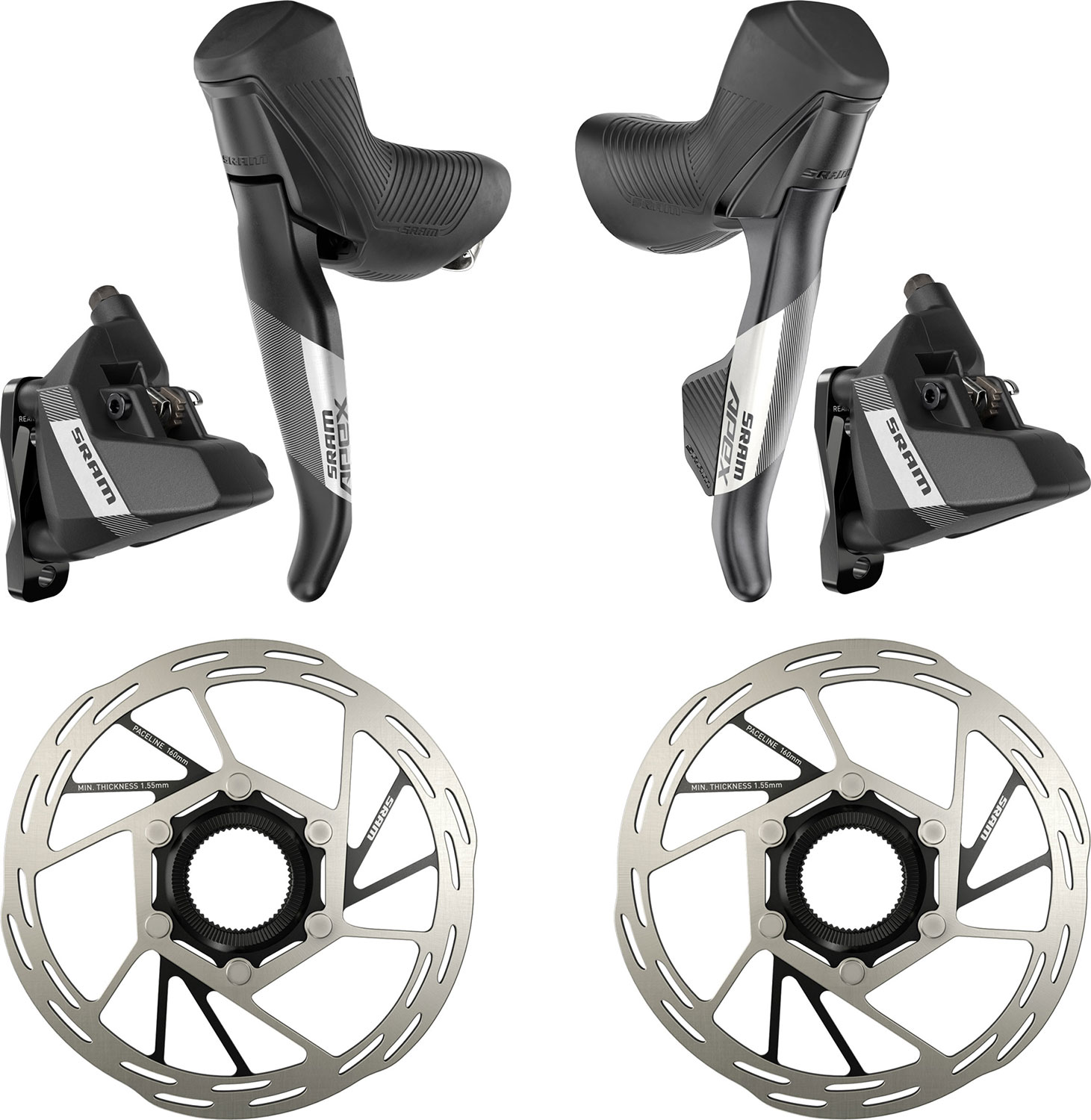 SRAM Apex D1 Disc Brake Set Disc Brake Sets | Bike-Discount