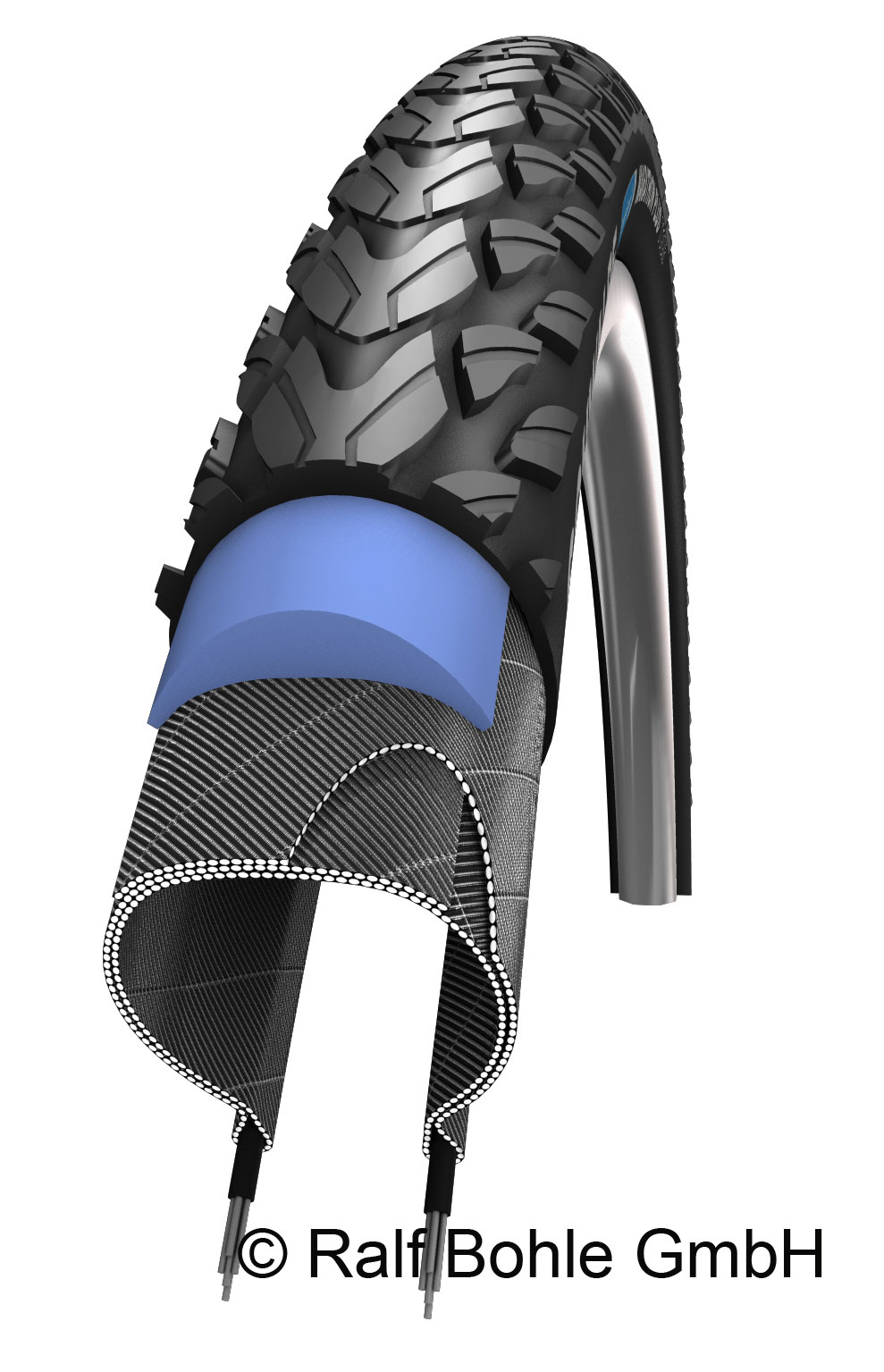 Cubierta Marathon Plus Tour 28" 37-622 Reflex