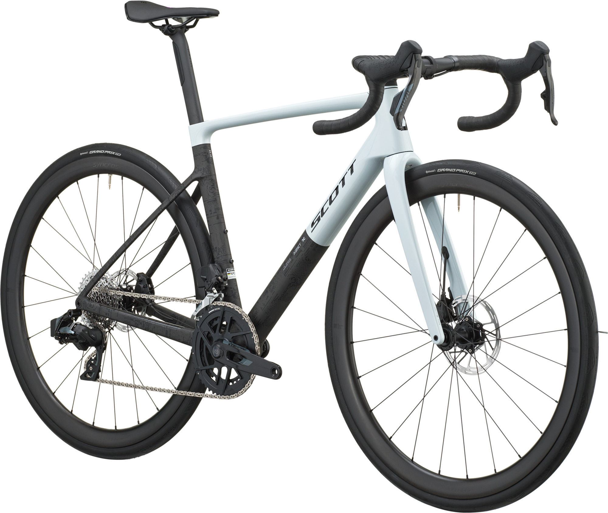 Addict RC 25 Cumulus Blanco Carbono Negro