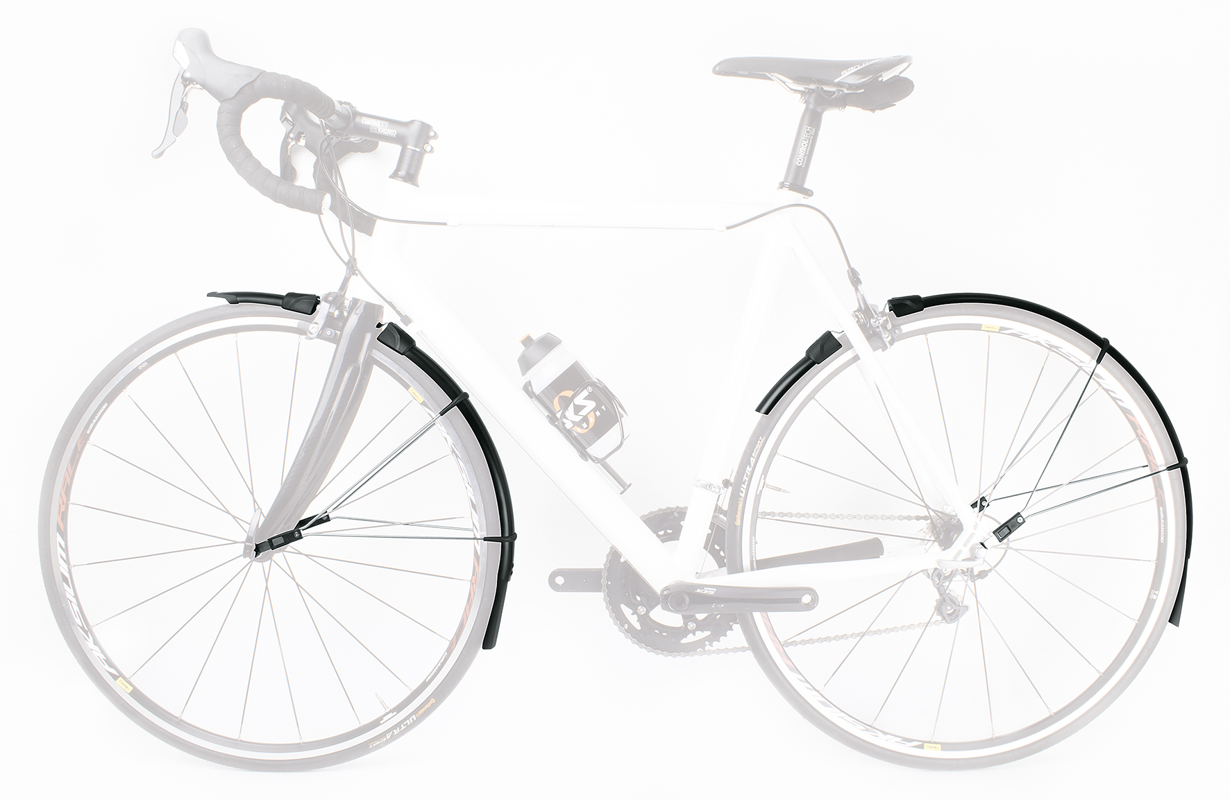 Raceblade Long Błotnik Set czarny