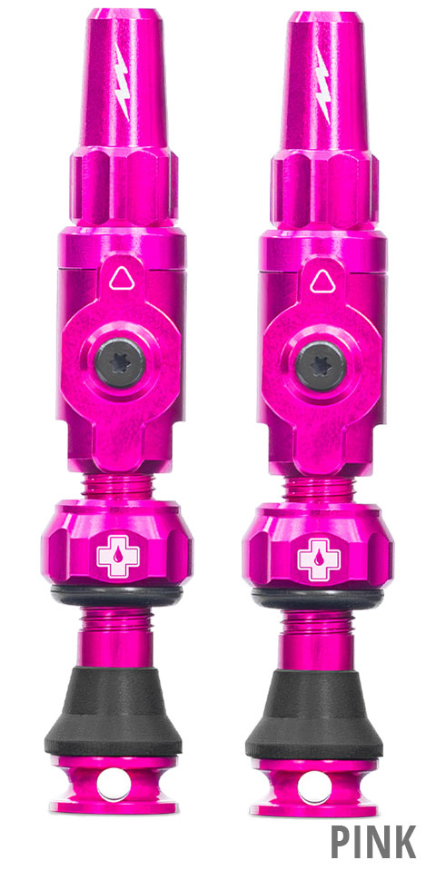 MUC-OFF Tubeless Ventil Set Big Bore Lite_30mm_Pink.jpg
