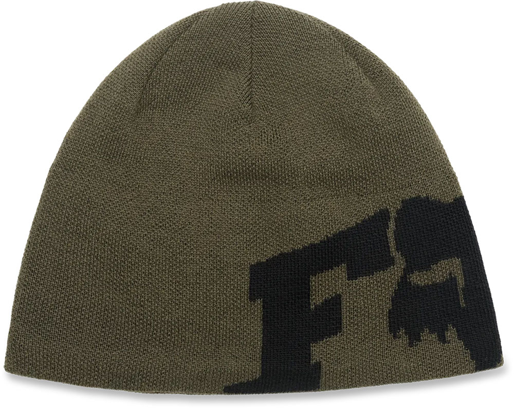 x Jacquard Fox Head - Casquette vert olive