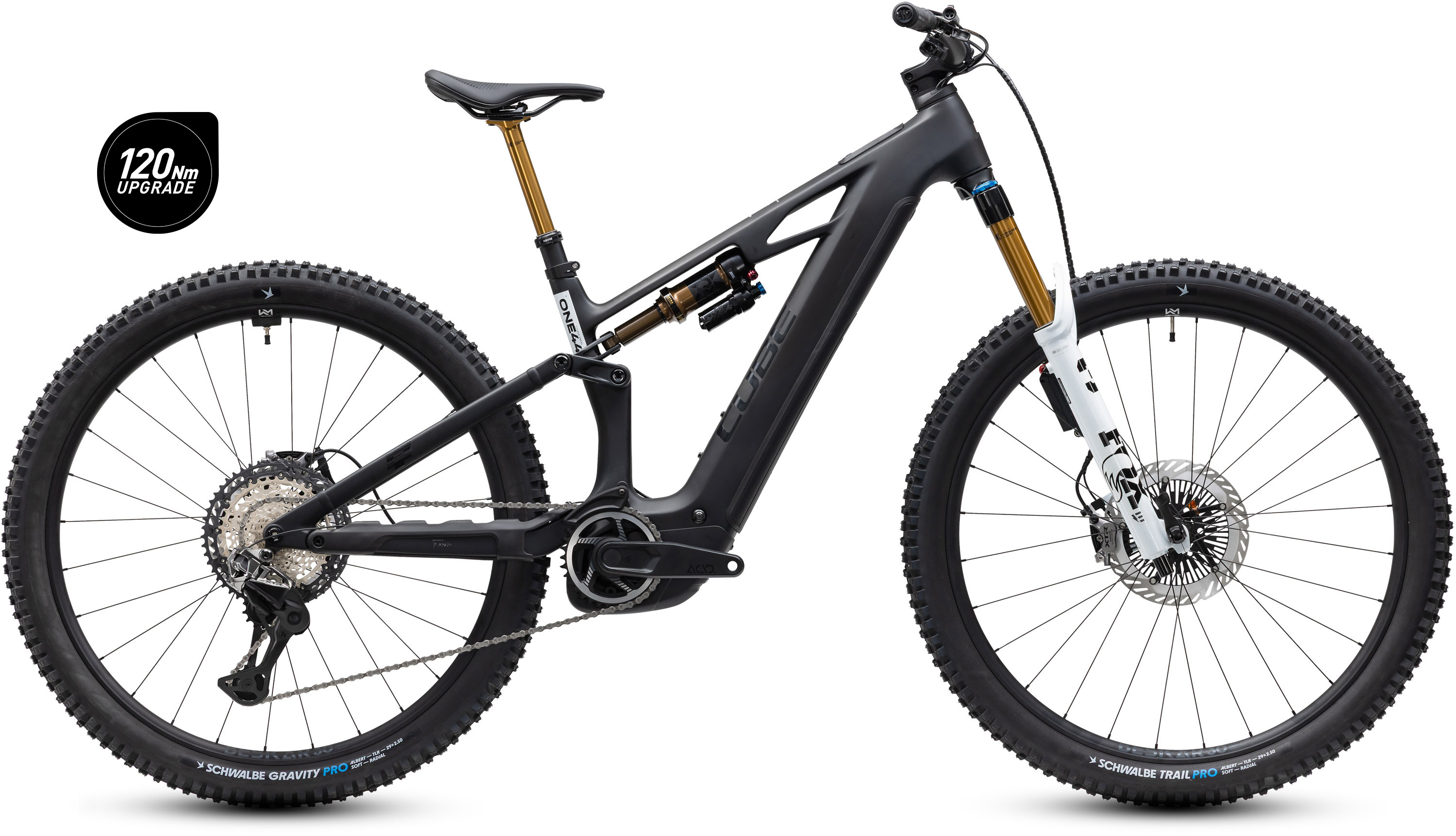 Stereo Hybrid ONE44 HPC AT 800 carbon´n´white