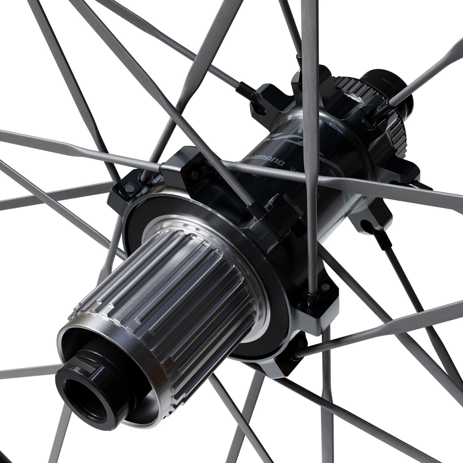 Paire de roues DURA ACE WH-R9370-TL 28" en carbone avec système Center-Lock