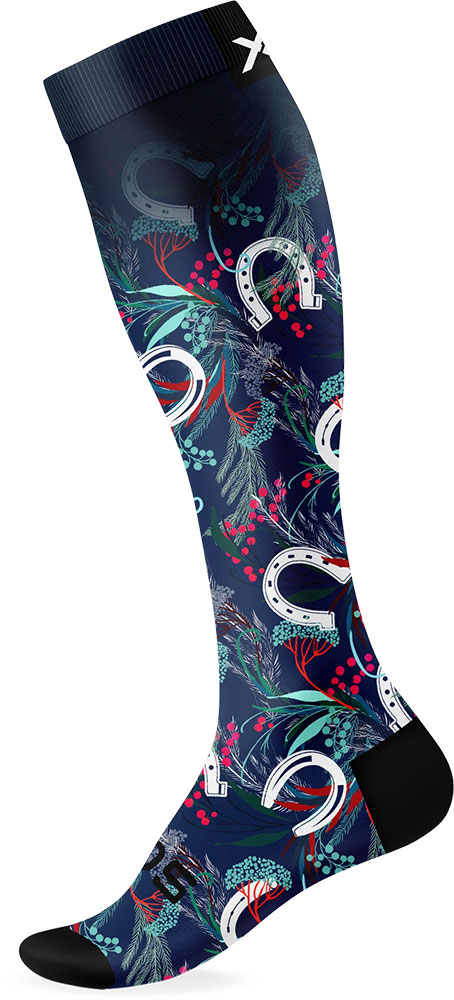 Knee High Horseshoe - Socken