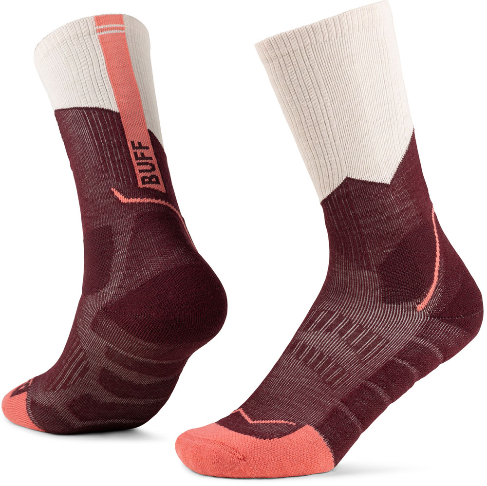 Merino Midweight Crew - skarpety trekkingowe Wine