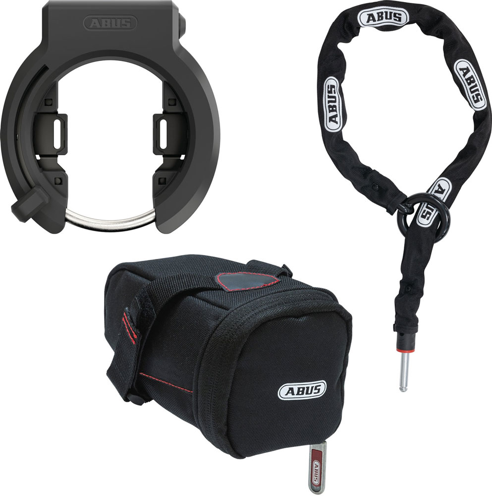 Abus Granit X-Plus™ 6950M NR + 6KS/100 + ST5950 Frame Lock Set
