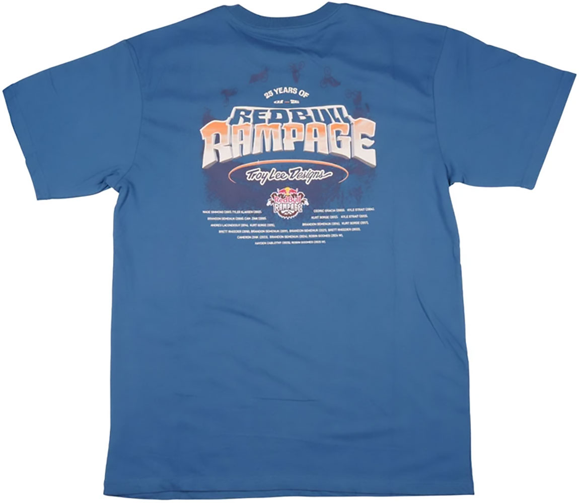 Red Bull Rampage Canyon Gap - MTB T-Shirt Blue Smoke