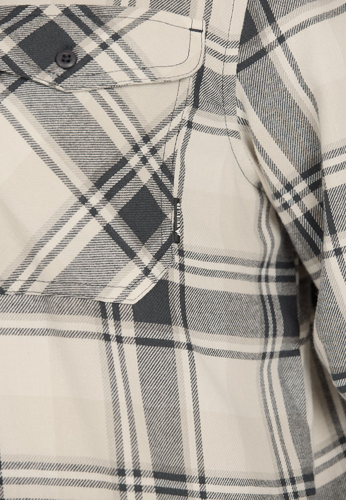 Bargo Checked – koszula flanelowa Ombre Blue