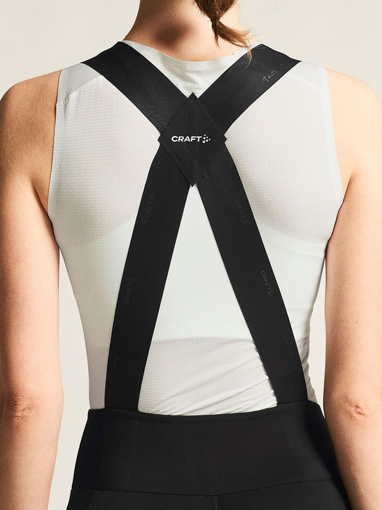 Endurance C2 - Short à bretelles pour femmes avec rembourrage