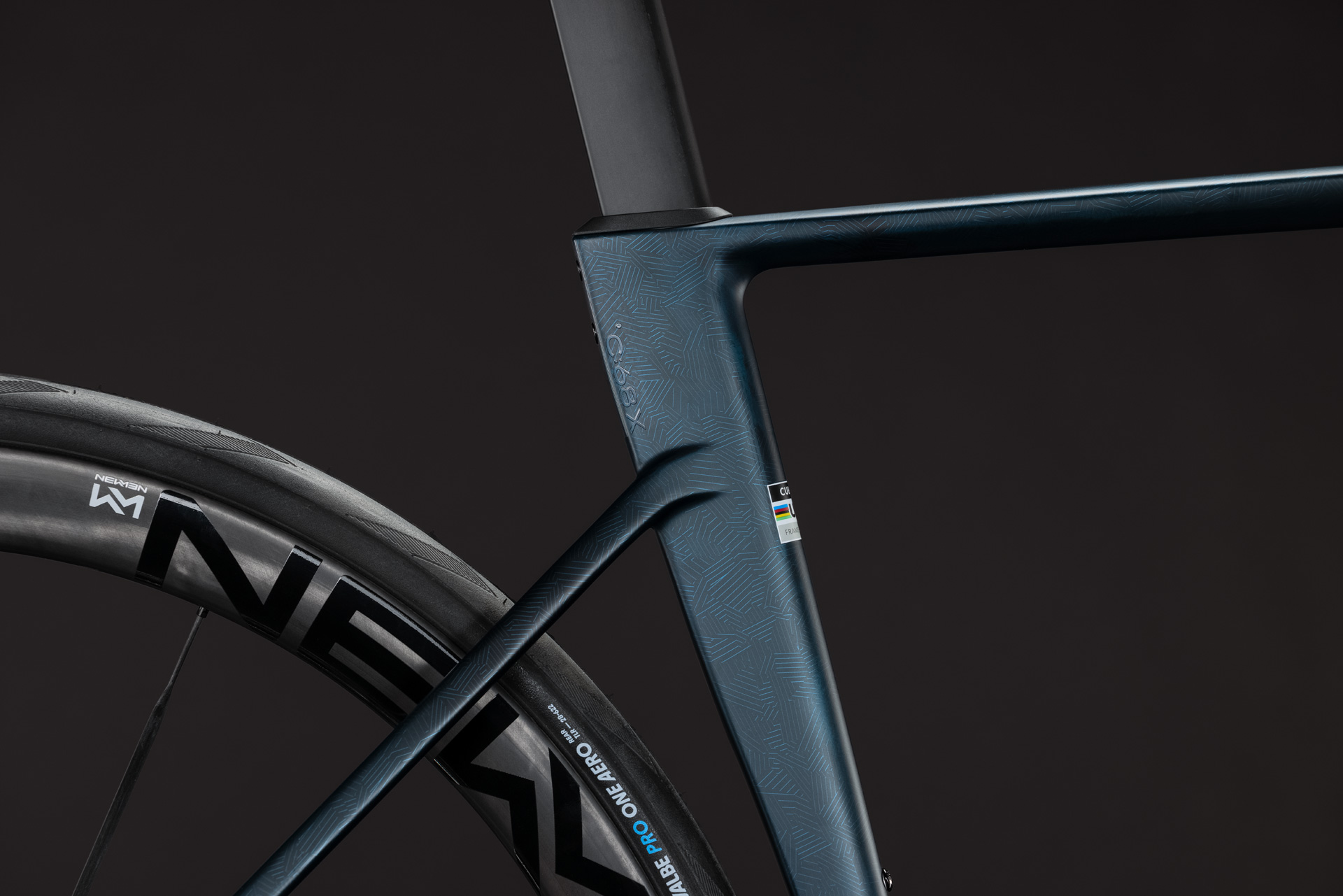 Litening AIR C:68X SLX liquidblue´n´crisscross