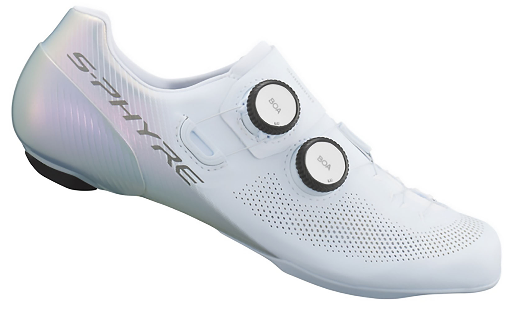 SHIMANO RC903 41.5 S-PHYRE ホワイト Shimano SH-RC903 S-PHYRE white - Women's road bike shoes Road