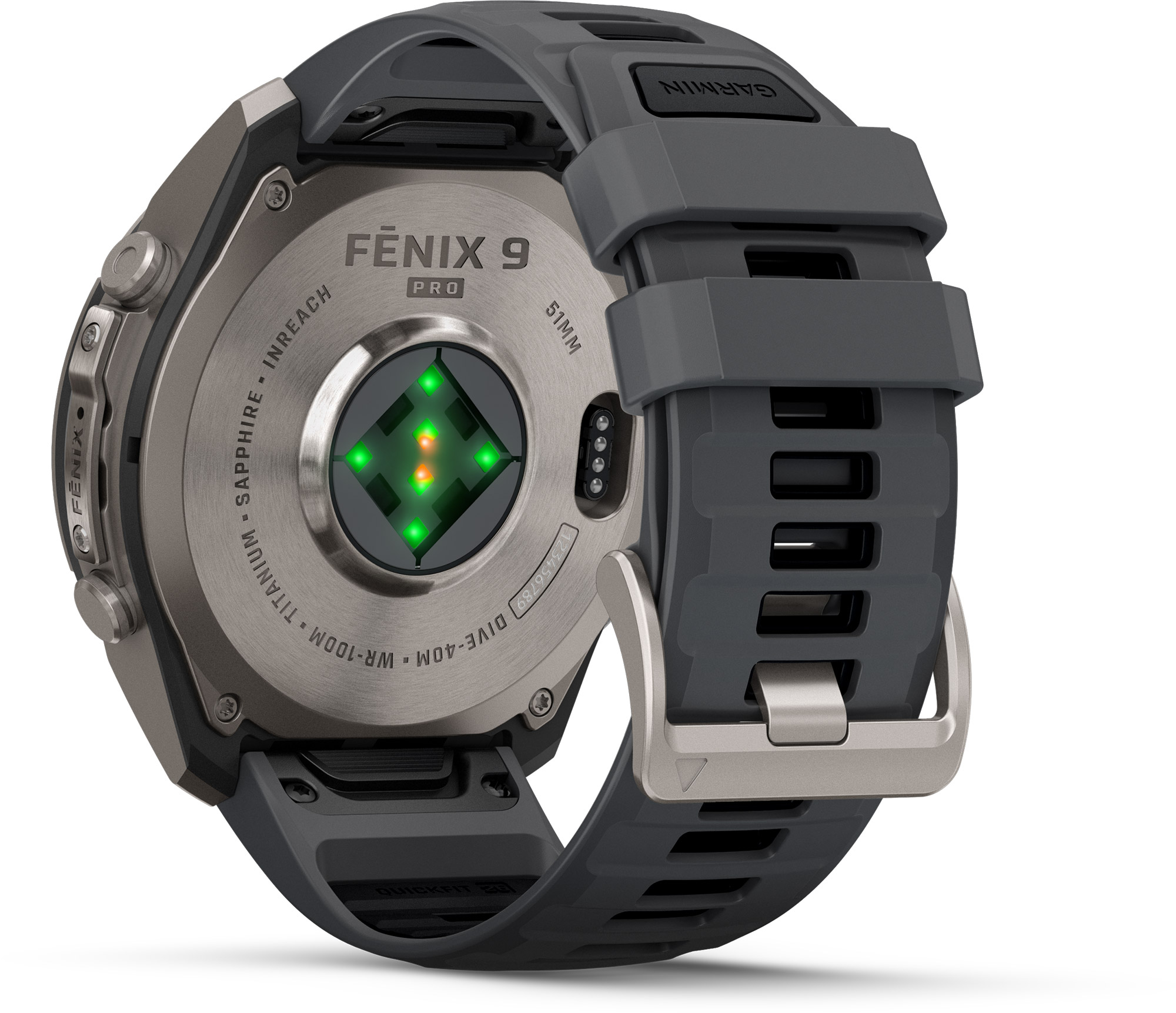 Fenix 9 Pro - inReach®, 51 mm AMOLED - GPS Multisport Smartwatch