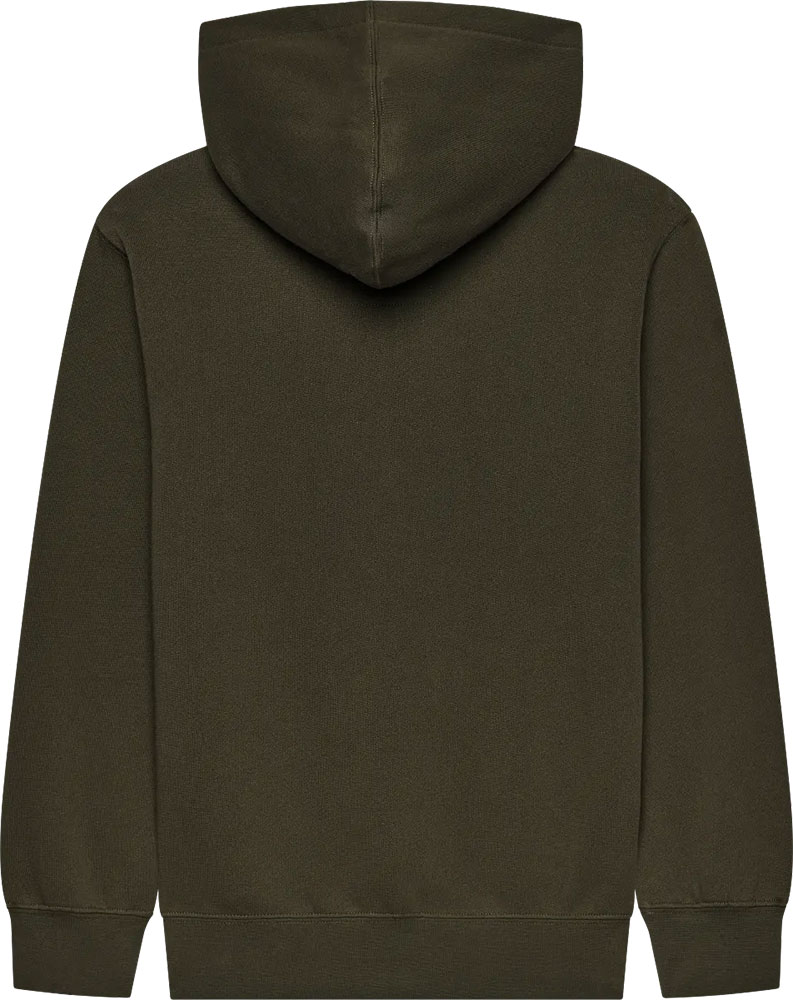 Absolute Fleece – dziecięca bluza z kapturem w kolorze oliwkowym