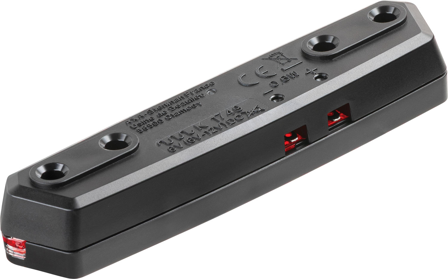 Feu arrière Juno E 6-12 V 50/80 mm avec fonction feu stop