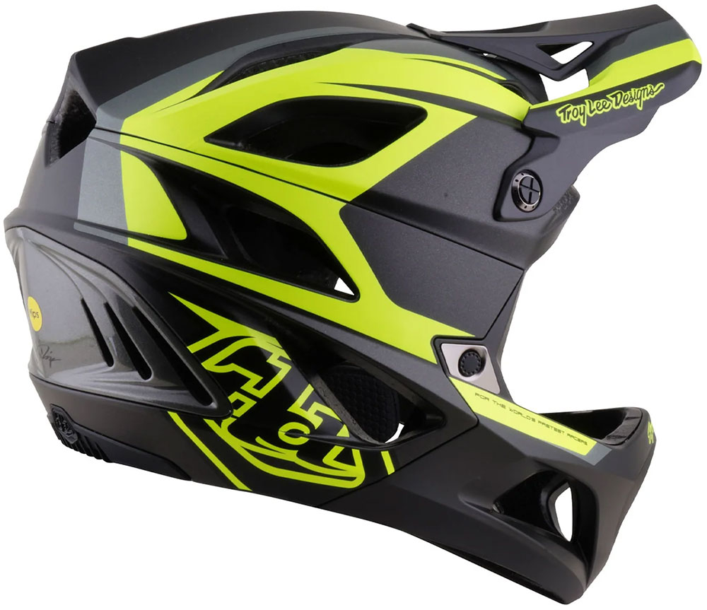 Stage 2 MIPS - Casco integrale Higth VZ Charcoal/Yellow