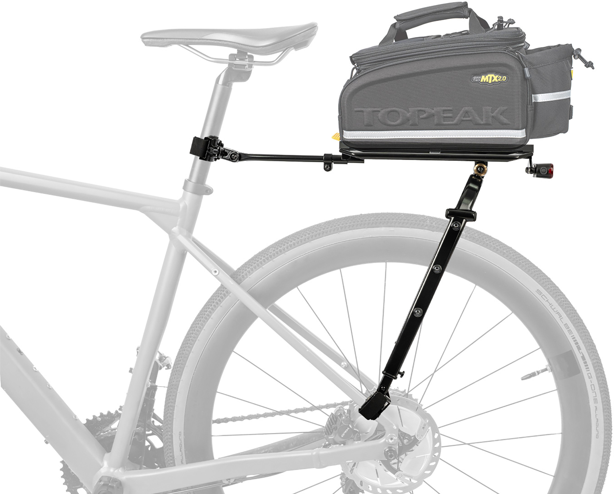 Portaequipajes Zi:RAK con Quick-Mount