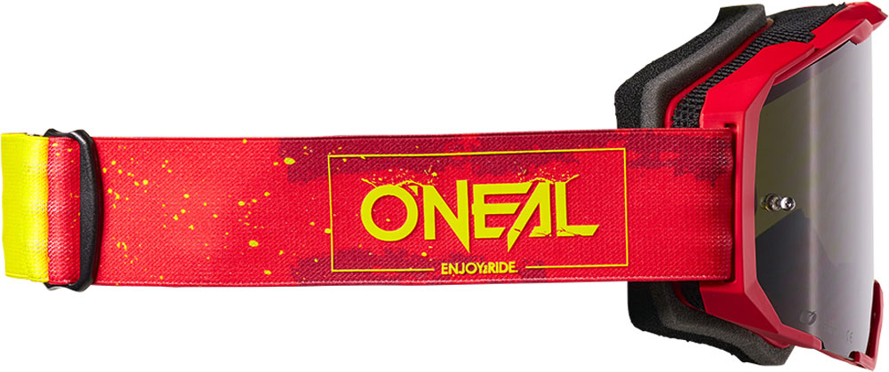 B-22 Paint - Rosso Goggle/Giallo neon