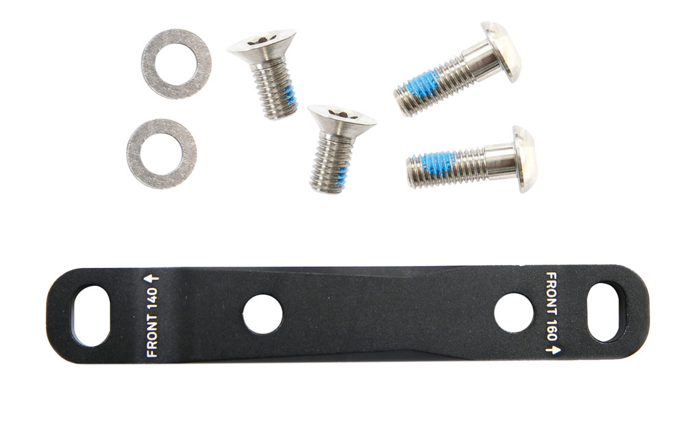 SRAM disc brake adapter 0f/20f for flat mount fw 140/160 mm afbeelding