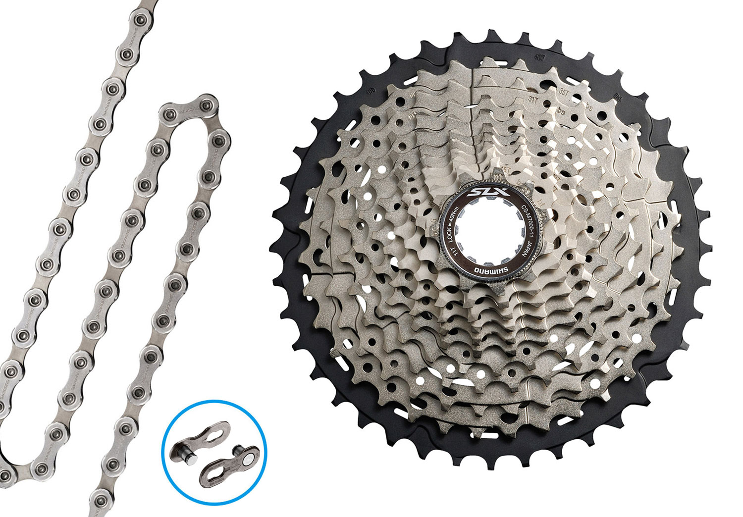 Shimano SLX CN-HG601+CS-M7000 11-speed Wear and Tear Set 11-40 11