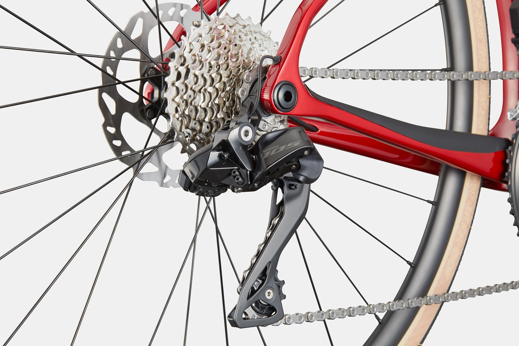 Synapse Carbon 4 Metallic Red