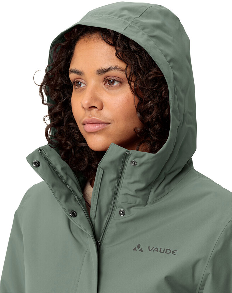 Cyclist Padded II - Cappotto da donna Agave