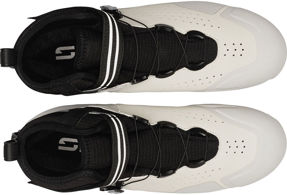 Nix S GTX – Winter Road Cycling Shoes White and Black