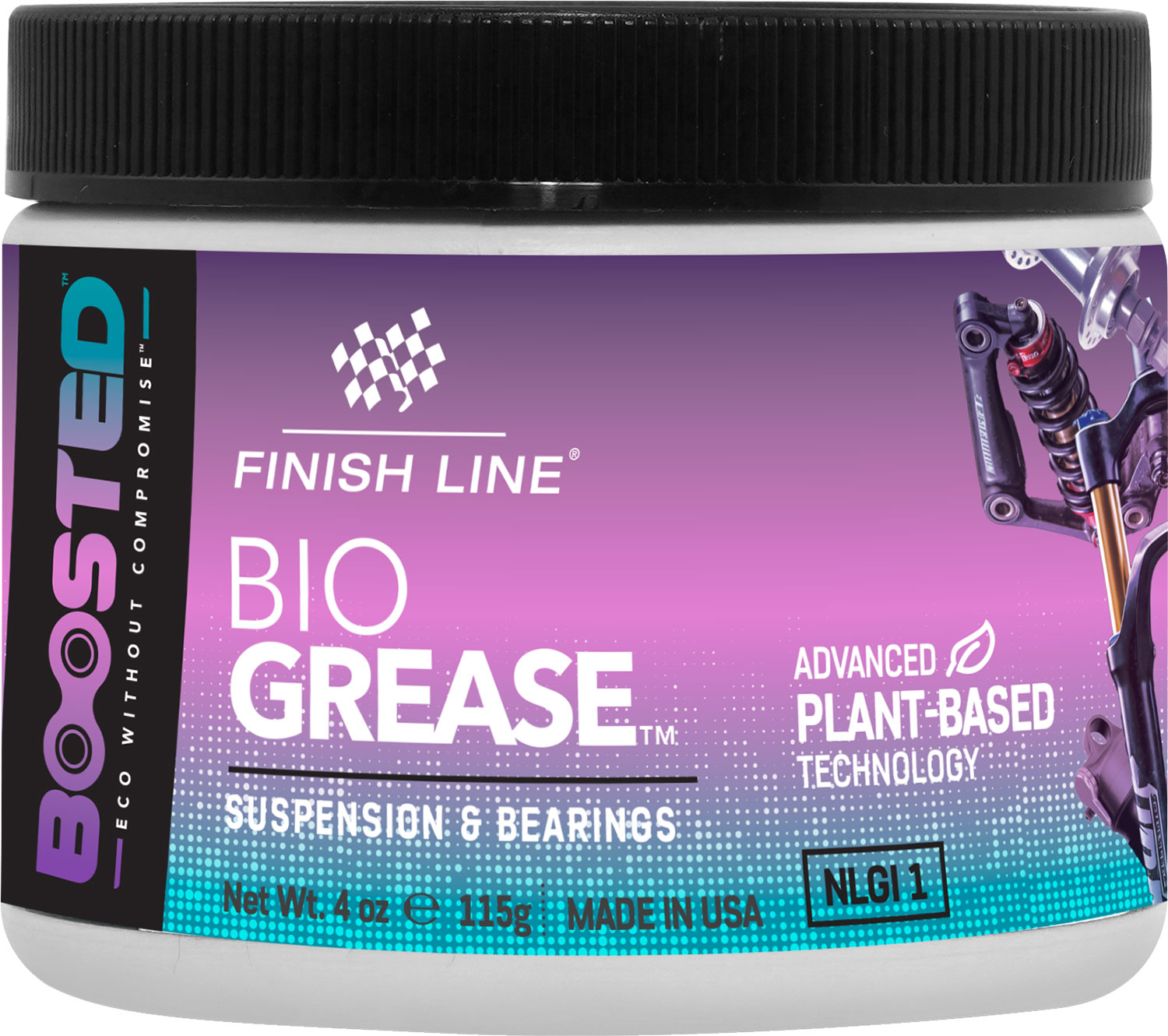 BOOSTED Bio Grease: grasso lubrificante vegetale per cuscinetti e sospensioni