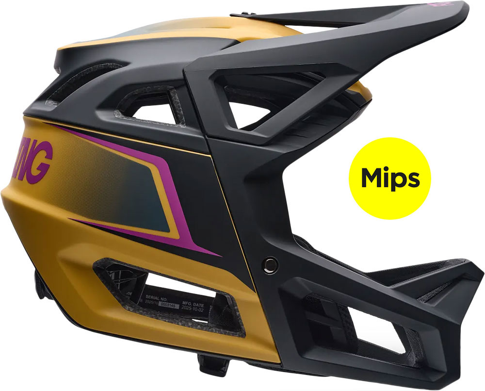 Proframe RS Heatstack - Casco integrale giallo scuro