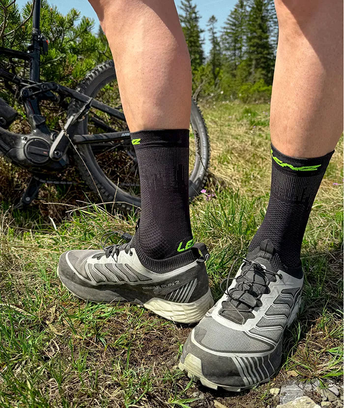 RX300 - Socken anthracite/lime