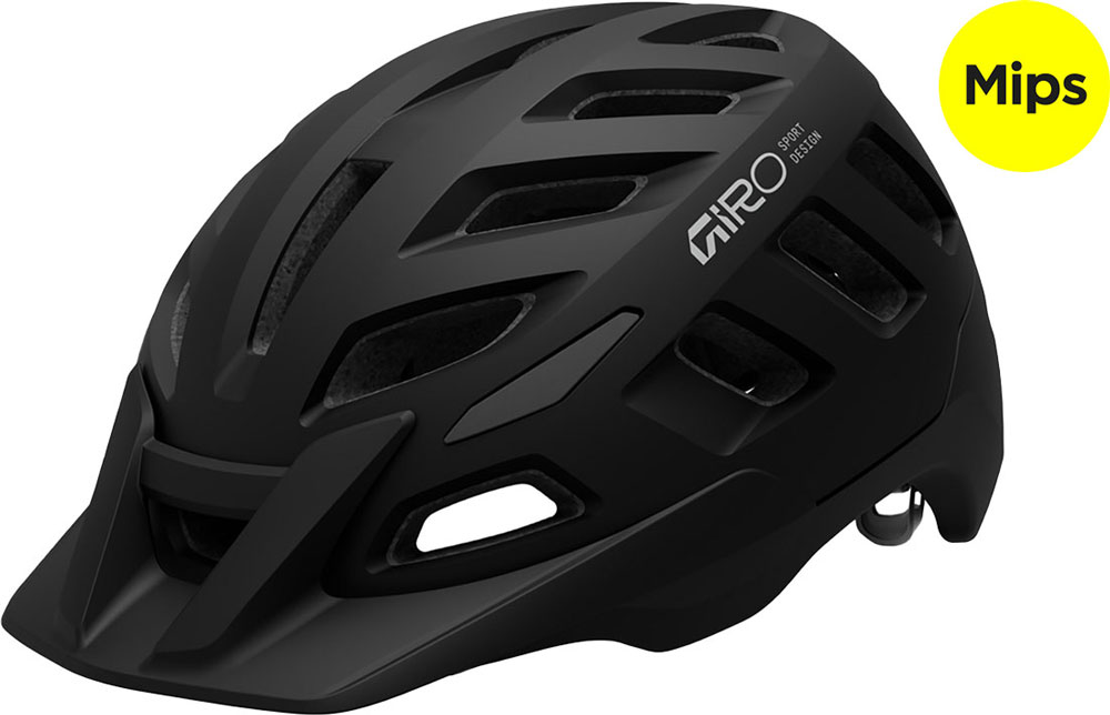 Radix Mips Matte Black - MTB Helmet