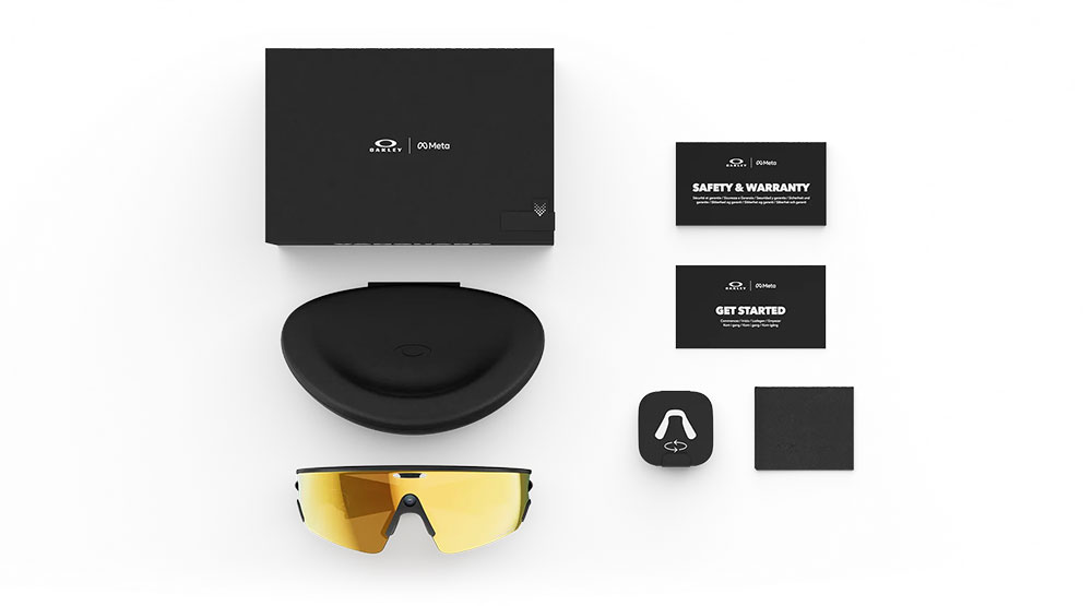 META Vanguard PRIZM 24K Gold - Sports Glasses