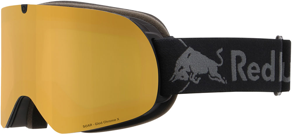 SOAR-13GOX brown gold CHROM X - Ski Goggle