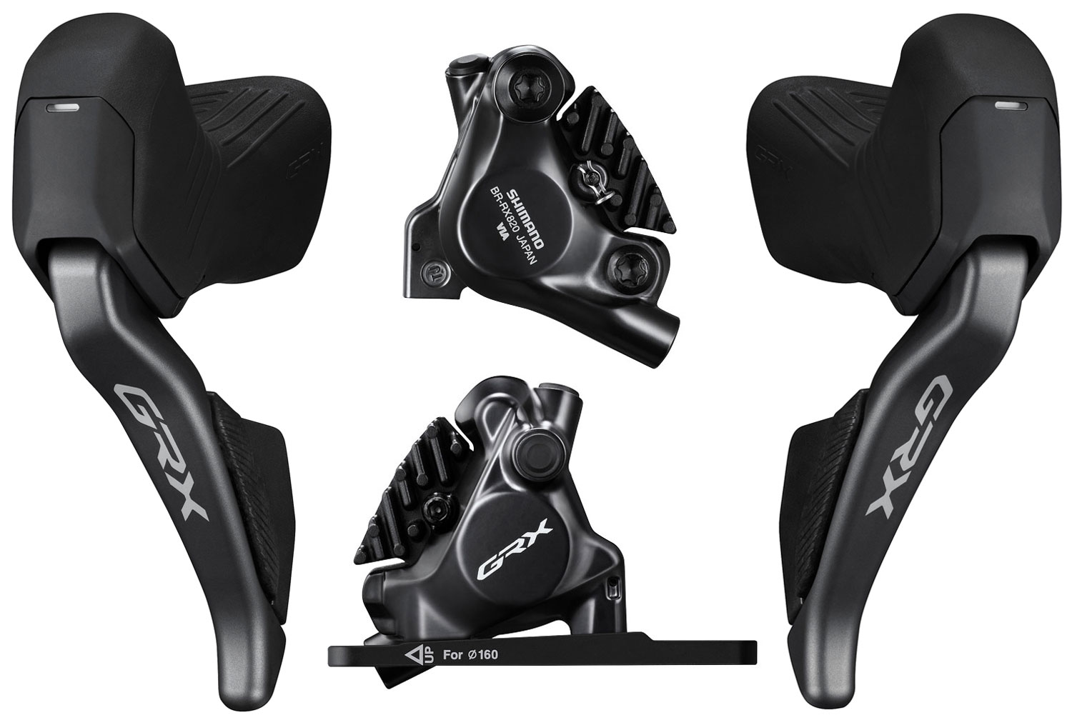 Shimano GRX Di2 ST-RX825 2x12-speed STI Dual Control Set Gear