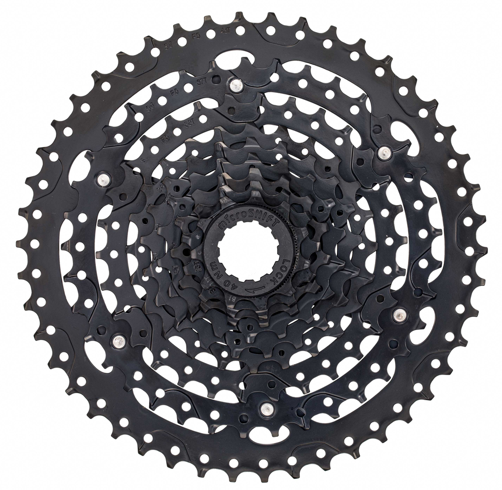 クロスセブン　MP3  128MB Microshift Advent 9-speed Cassette 9-speed | Bike-Discount