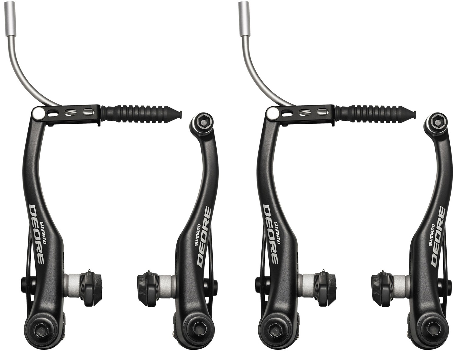Jeu De Freins VTT/Hybride Shimano Alivio BR-M421 - V-Brake Argent - Neuf