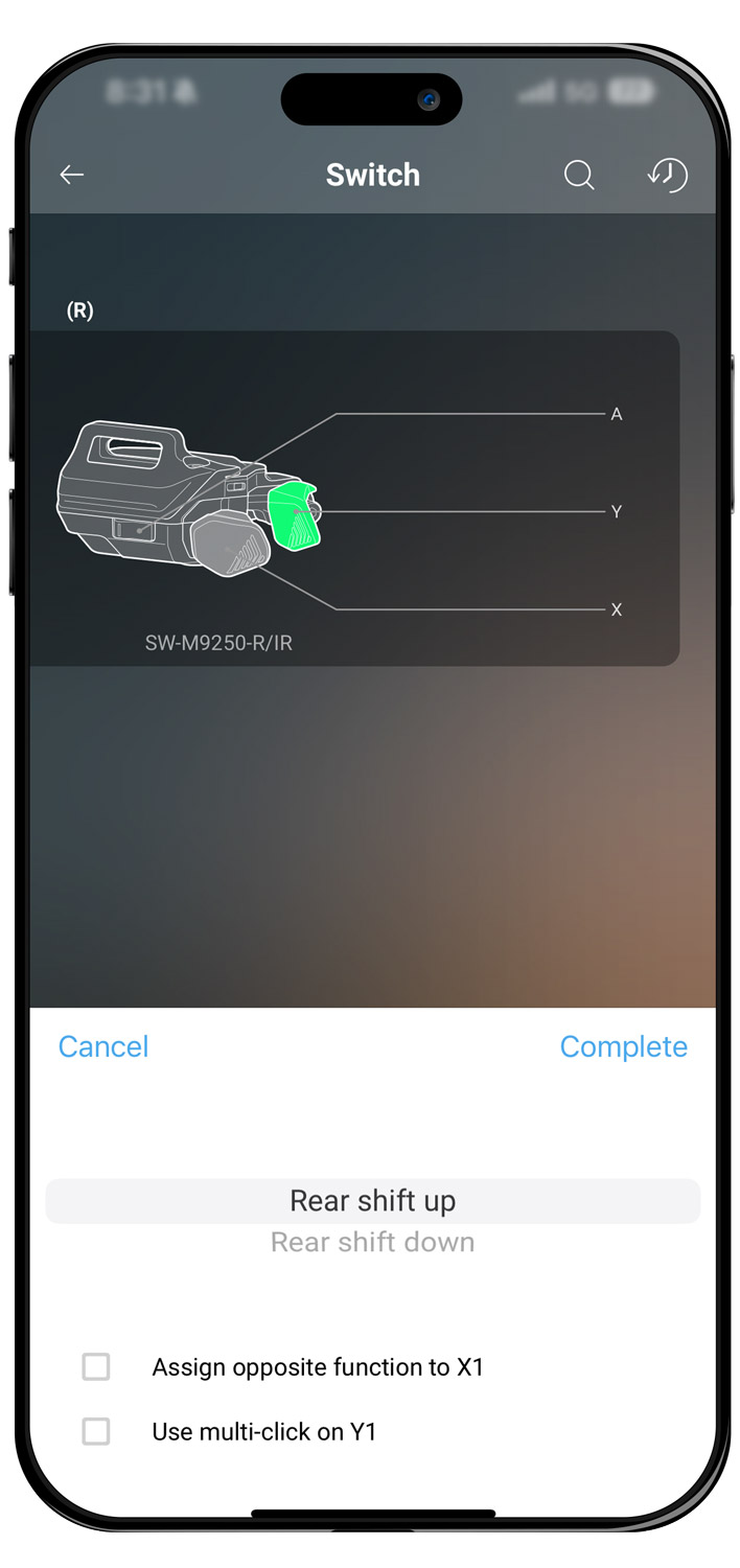 Kit de actualización de cambio de 12 velocidades XTR Di2 M9250-GS I-Spec EV