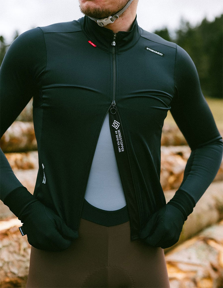 Dena Gore-Tex Windstopper - Giacca antivento nera