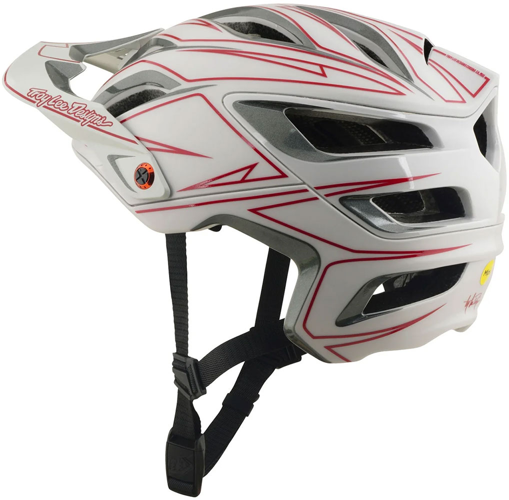 A3 Pinstripe - Casco da MTB grigio