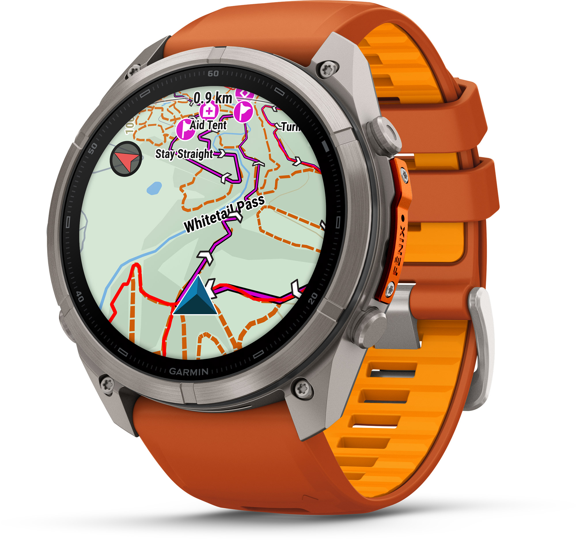 Fenix 9 Pro - inReach®, 51 mm AMOLED - GPS Multisport Smartwatch