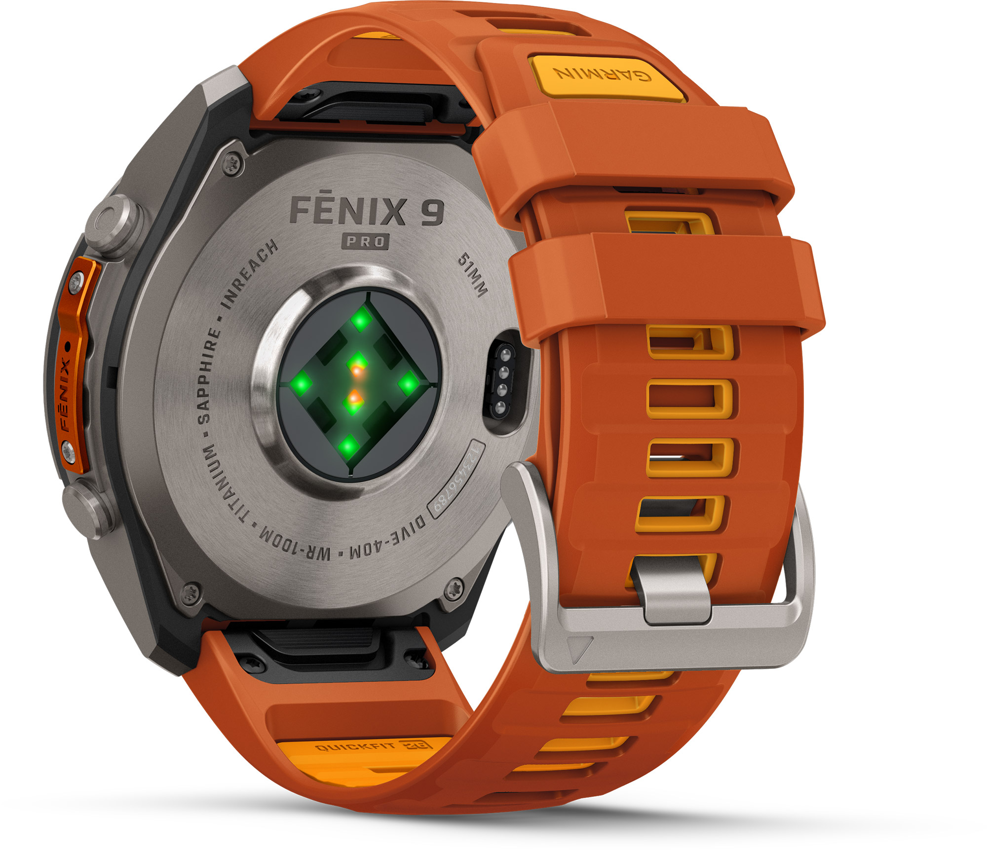 Fenix 9 Pro - inReach®, 51 mm AMOLED - GPS Multisport Smartwatch