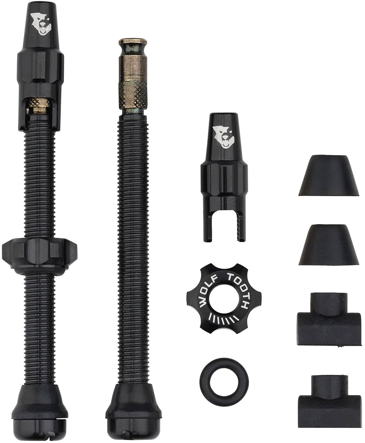 Tubeless Valve Stem Ventile, Clik Valve, 60mm 2 Stk.