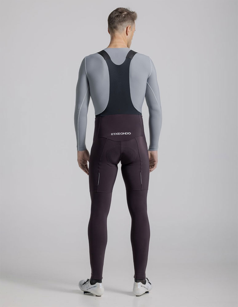 Culote Kom Thermo - Pantaloncini da ciclismo con fondello Eggplant