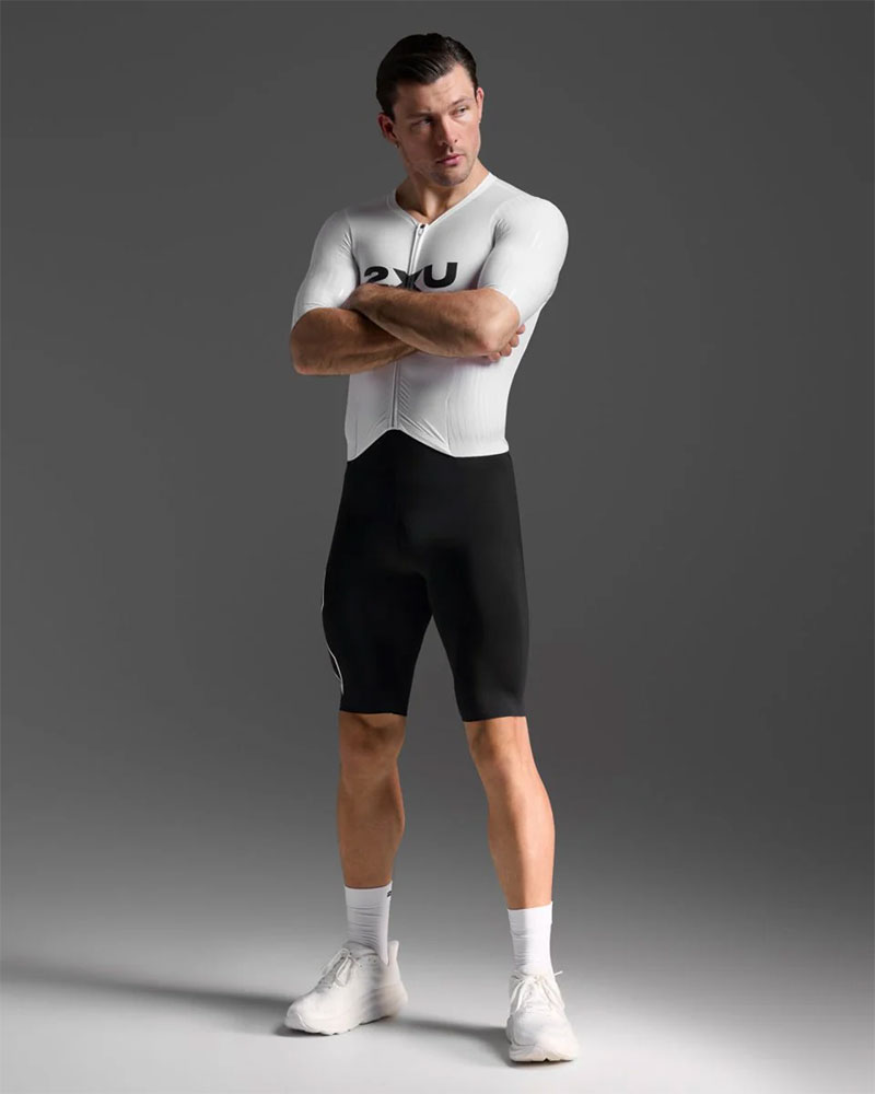 Light Speed React Sleeved - Maillot une pièce avec peau de chamois