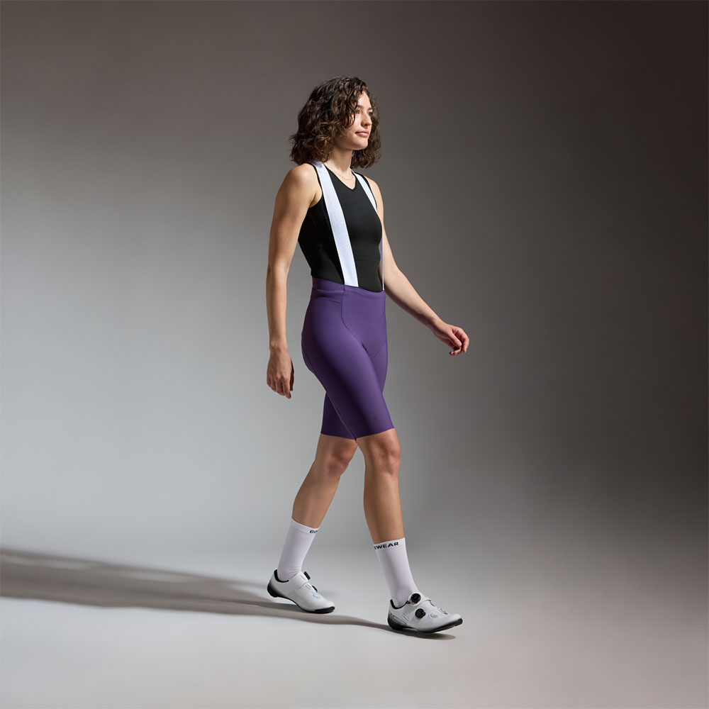 Distance 3.0 - Culotte con tirantes para mujer con acolchado