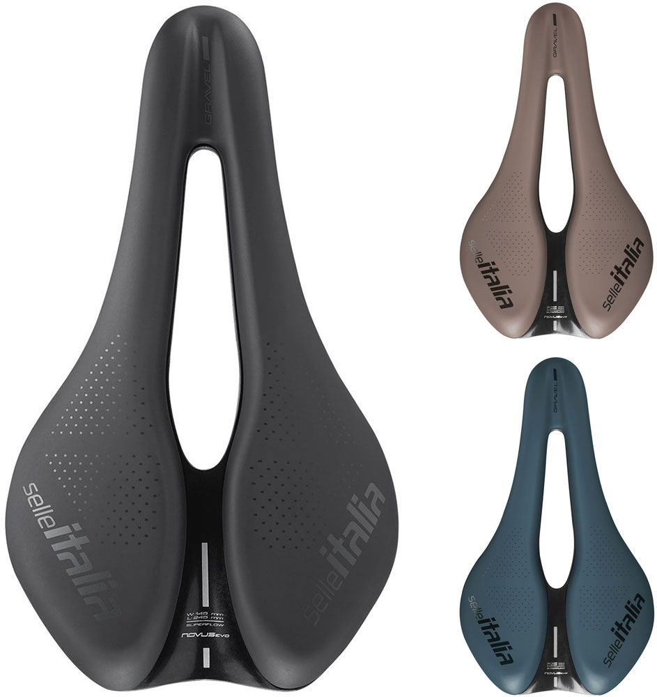 Selle Italia NOVUS Boost EVO Gravel TM Superflow Saddle Men | Bike